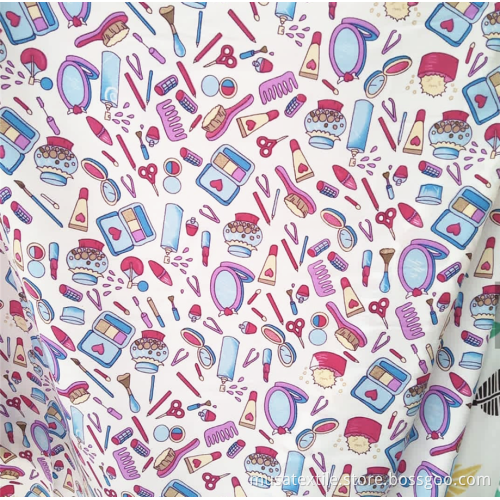 Flower Printing Single Jersey 100% Rayon Fabric